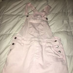 Forever 21 Pink Overall Dress